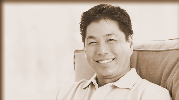 man smiling